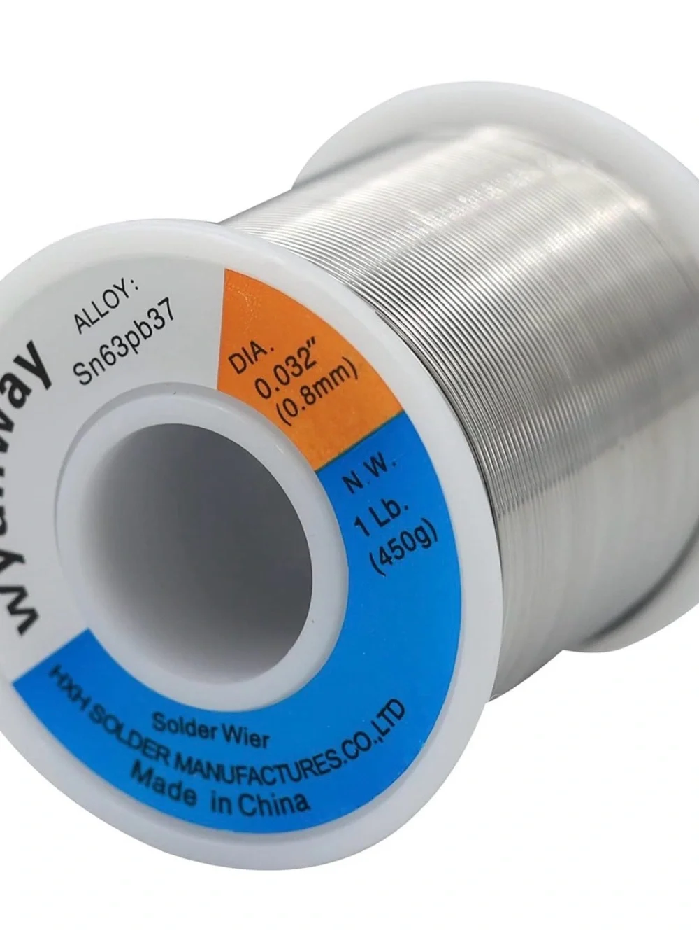 Solder Wire 63/37 Tin, 450g
